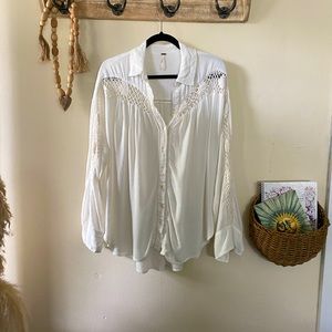 Free People Button Down